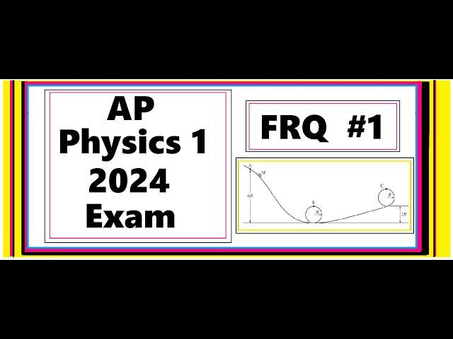 FRQ #1 Solution (2024 AP Physics 1 Exam)