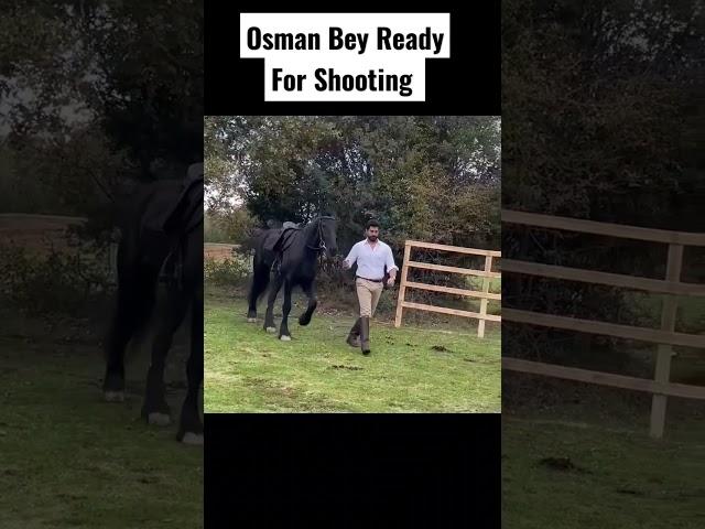 Osman Bey Ready For Shooting | BTS Kurulush Usman