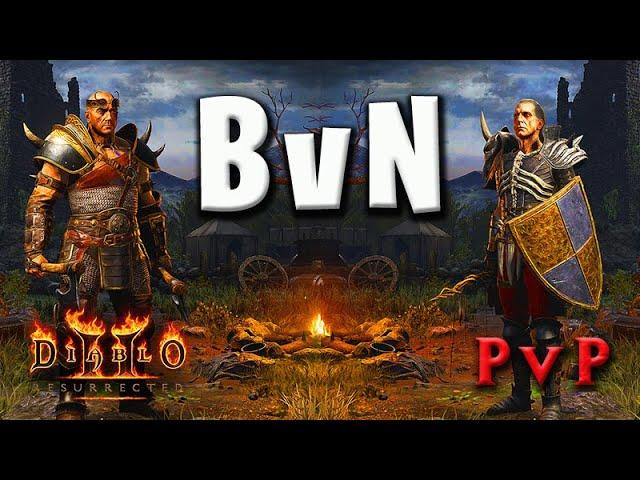 BvC Barb vs. Bone Necro - Duell Highlights [Diablo 2 Resurrected PvP]