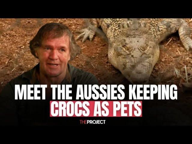 Meet The Aussies Keeping Crocs As Pets