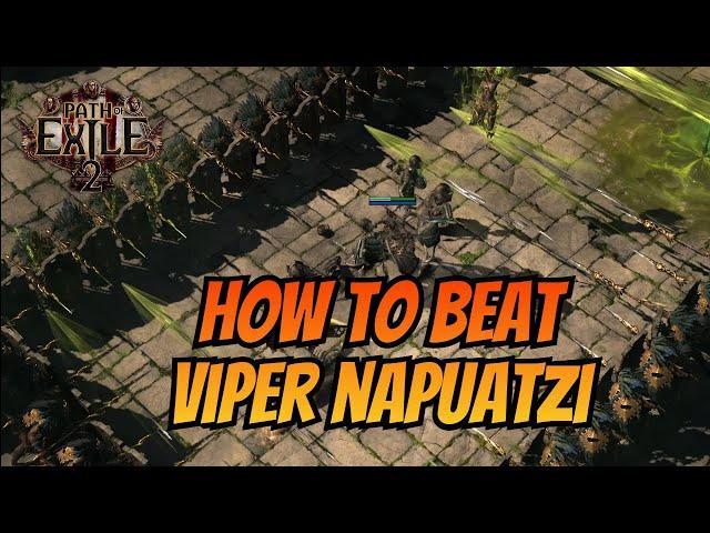 Viper Napuatzi【BOSS GUIDE】 Path of Exile 2