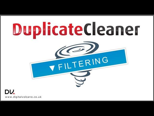 Filtering the Duplicate File list with Duplicate Cleaner Pro 5