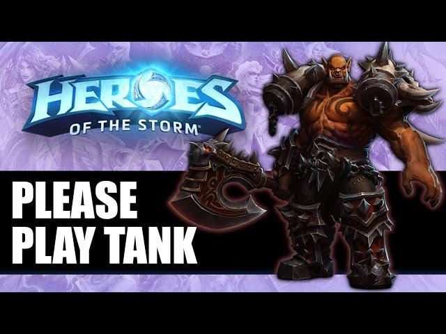 The reason noone plays Tank - Hots / Heroes of the Storm