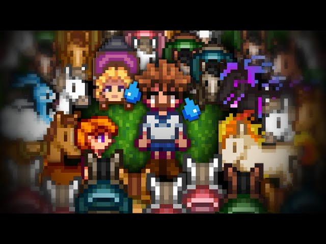 I Tried Every Horse Mod in Stardew Valley...It Was Insane.