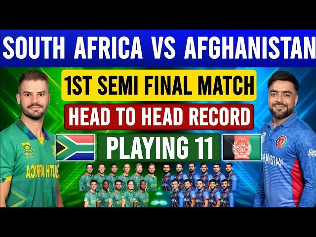 South africa vs afghanistan semi final 2024|sa vs afg dream11 prediction|Afg semi final playing 11