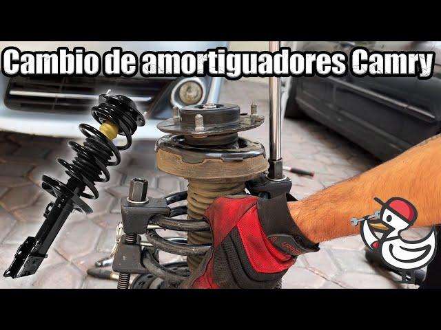 Cambio de amortiguadores delanteros Toyota Camry