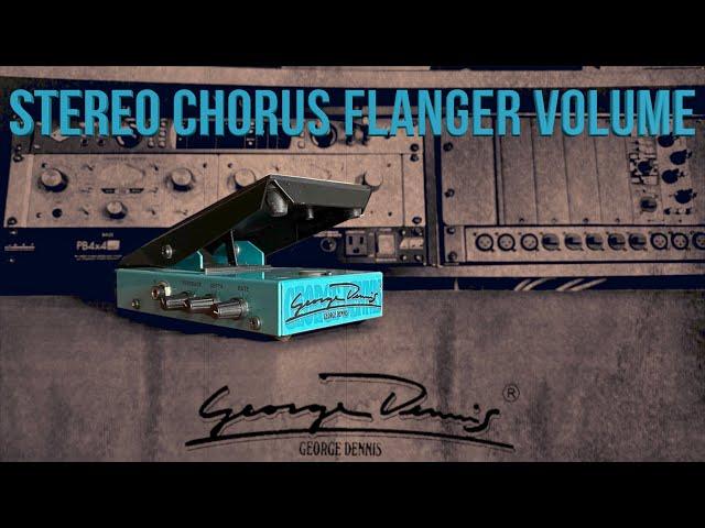 George Dennis GD 90 Stereo Chorus Flanger Volume