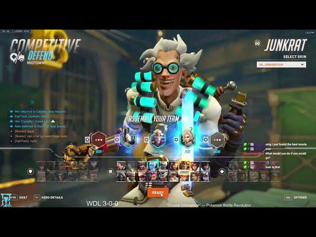 19K DMG! AQUAMARINE JUNKRAT SEASON 10 TOP 500 GAMEPLAY