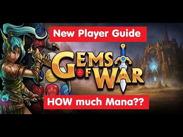 Gems of War New Player Guide 3: Calculating Explode Gems Mana! Beginner tips