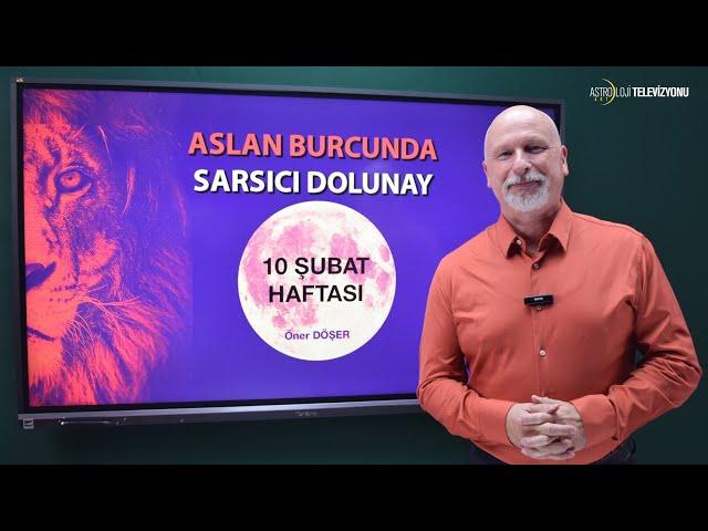 ASLAN BURCUNDA SARSICI DOLUNAY - Öner DÖŞER