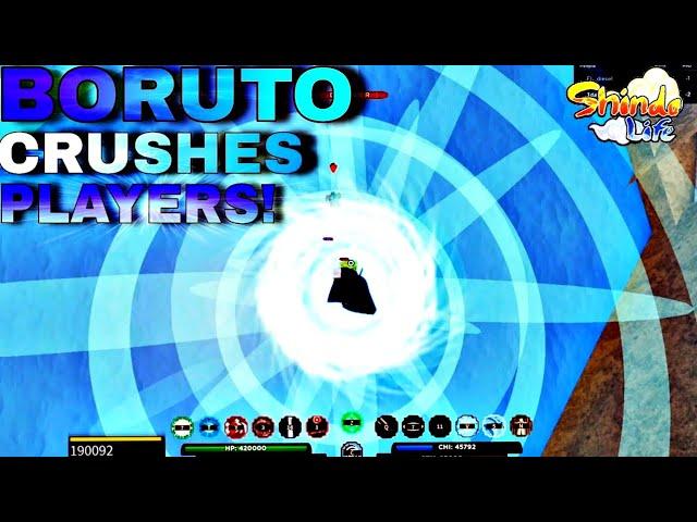 Boruto DESTROYS Players! | Shindo Life PVP #78