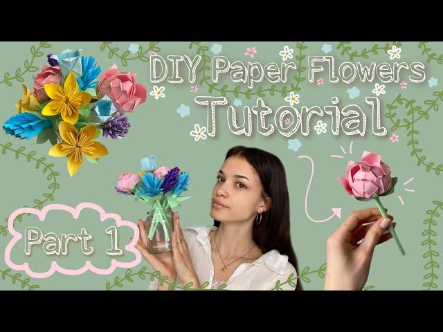 Diy Paper Flower Bouquet Tutorial  | Part 1