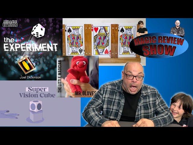 The Experiment, Mr Gloves, Super Vision Cube & Hopping Queens | Craig & Ryland's Magic Review Show