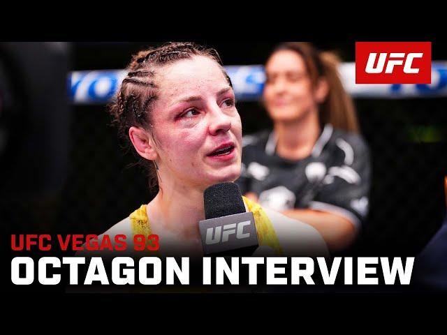 Josefine Knuttson Octagon Interview | UFC Vegas 93