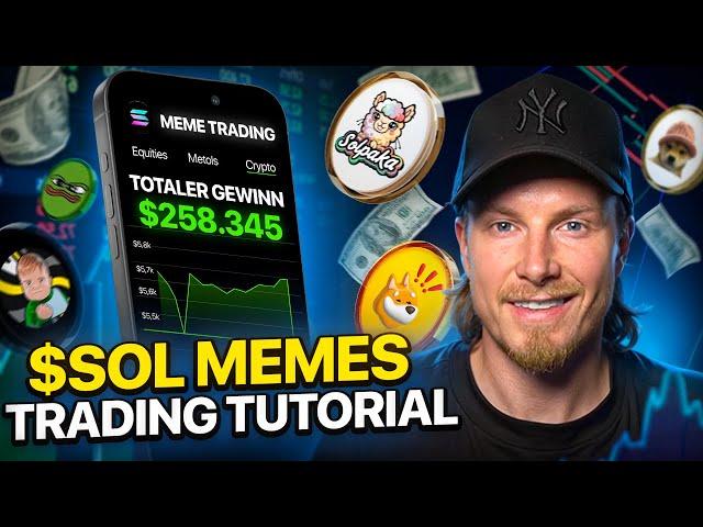 Schritt-für-Schritt Anleitung für MEME TRADING auf Solana (Tutorial)