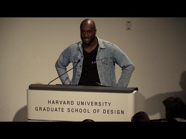 Core Studio Public Lecture: Virgil Abloh, “Insert Complicated Title Here”