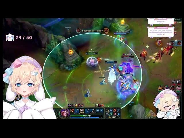 League of Legends | S̶i̶m̶p̶e̶a̶n̶d̶o̶  Supporteando a Cunibunny :b