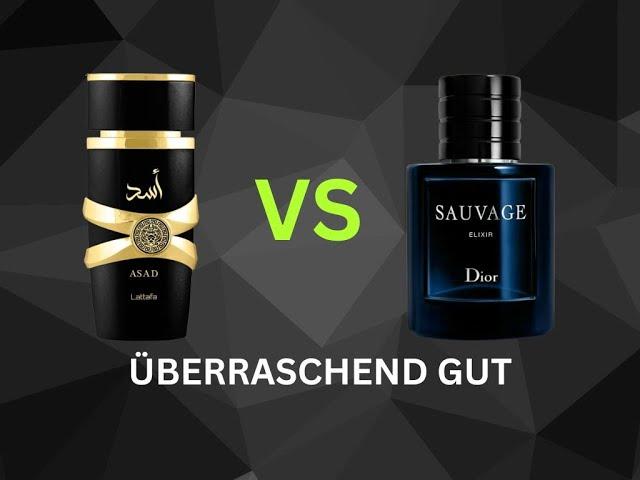 Lattafa Asad VS Dior Sauvage Elixir// ist der Lattafa besser ??