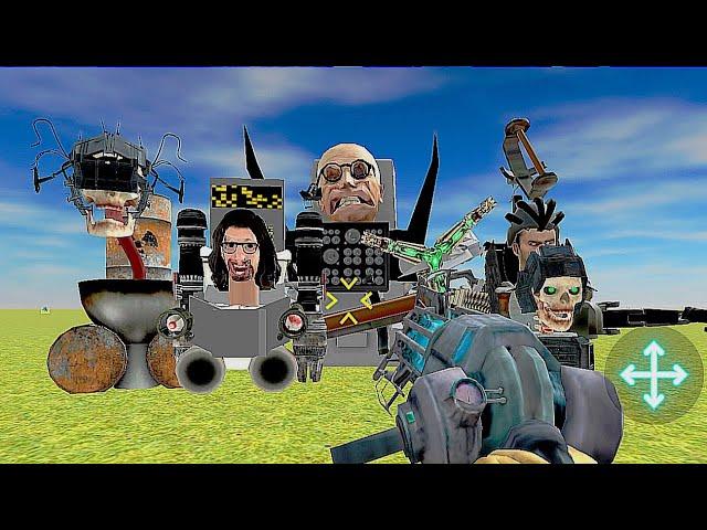 Nextbots in Playground Mod Added New Multiplayer Mod Online Zoo Banban Skibidi Toilet Femily in Gmod