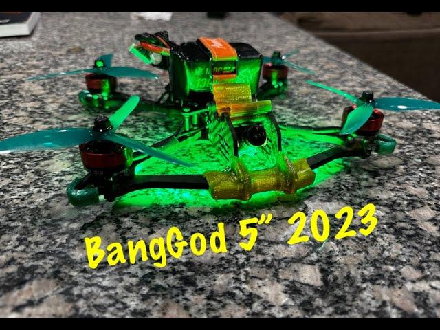 BangGod Clone 2023 Build - Maiden Bando Flight Plus FPV Crew Rescue - Yep- I Crashed