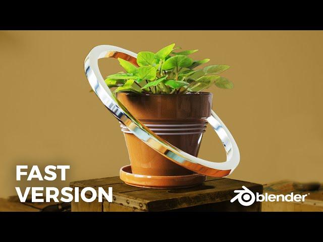 Composite CGI Around Real Object - Blender VFX Tutorial (FAST)