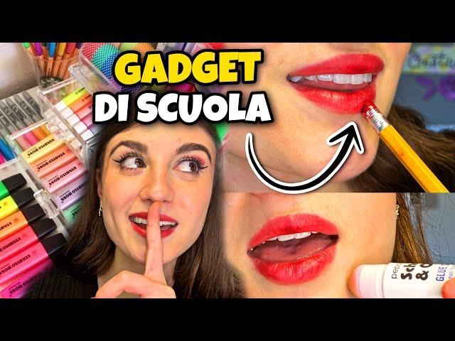 TRASFORMO GADGET DI SCUOLA IN TRUCCHI️