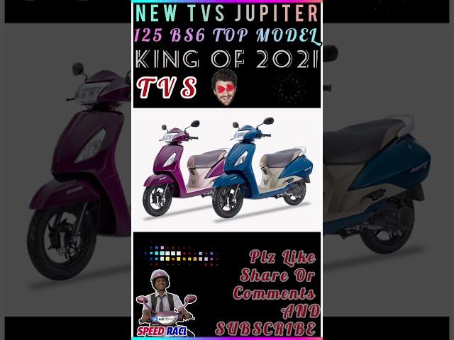 #Shorts Video New Tvs Jupiter 125 BS6 Top Model 2021