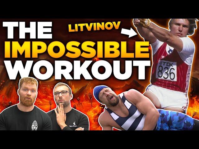 The HARDEST most SOVIET most FAKE workout? Litvinov Workout