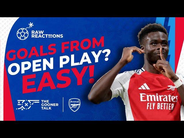 Arsenal 3-0 Monaco | Match Reaction, Saka Double, Jesus Misses, Lewis-Skelly & Analysis