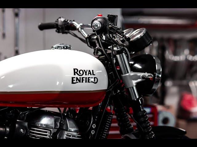 Royal Enfield 650 Interceptor fitted with the 865cc big bore kit with dyno testing