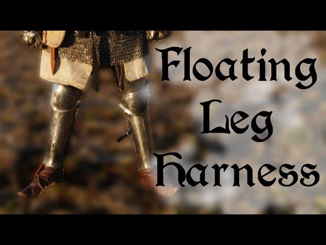 Making a Medieval Suit of Armor: Floating Leg Harness