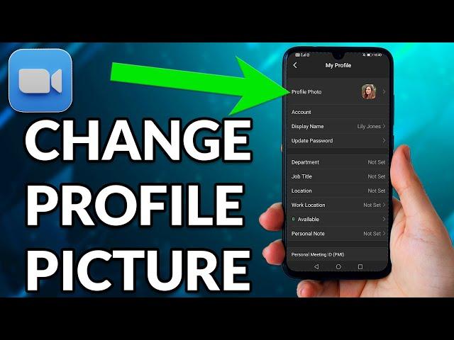 How To Change Profile Picture On Zoom Mobile