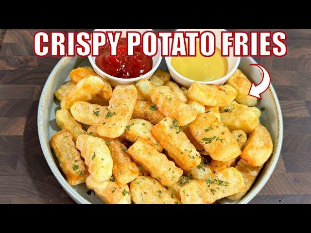 How To Make CRISPY French Fries At Home | 바삭한 감자튀김 레시피