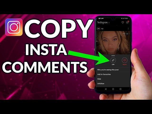 How To Copy Comments On Instagram