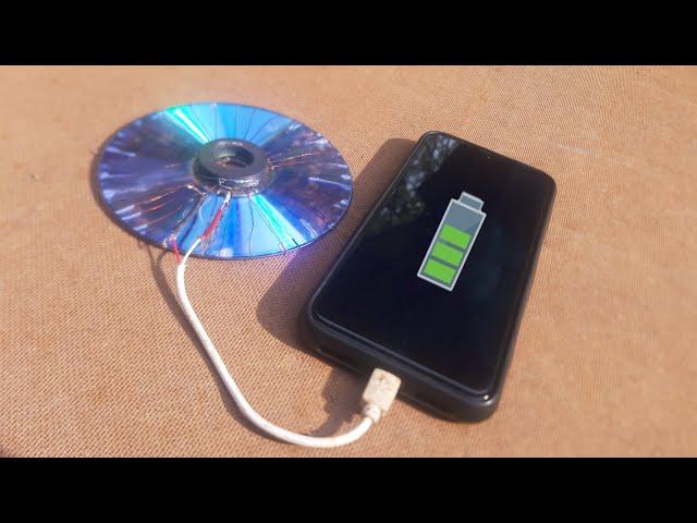 Free Energy 100% , How make solar cell from CD flat..