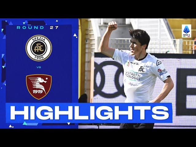 Spezia-Salernitana 1-1 | Shomurodov secures draw for the hosts: Goals & Highlights | Serie A 2022/23