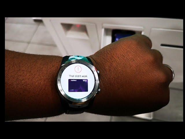 Mobvoi Ticwatch Pro - Google Pay Test (London UK) (Natwest)