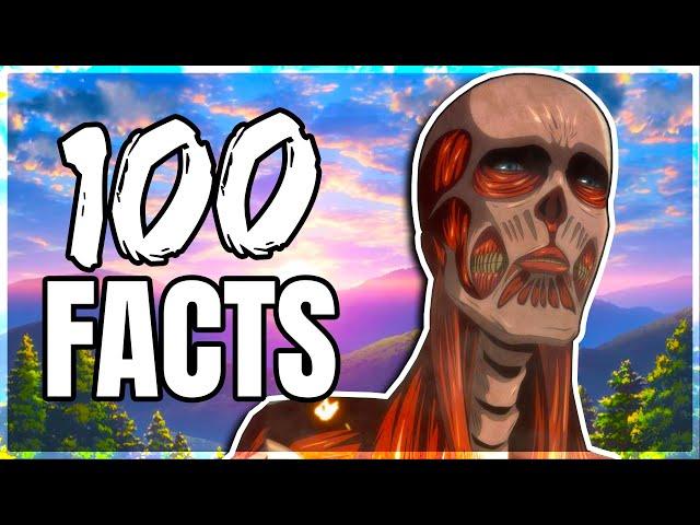 100 Attack On Titan Facts In 17 Minutes