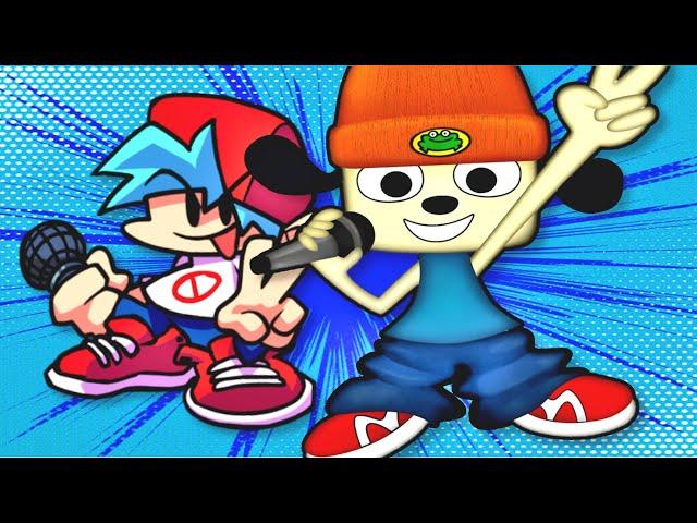 before friday night funkin' was PARAPPA THE RAPPER