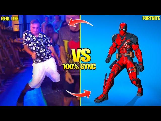 FORTNITE DANCES IN REAL LIFE (My Dwang & Shimmy Wiggle, Tiktok and Icon Series Dances)