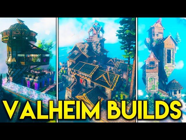 Valheim Builds Compilation - Amazing Valheim Builds!