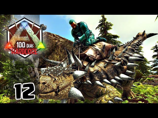 FARMANDO METAL E INICIANDO A ESTUFA -  ARK HARDCORE: ARK:SURVIVAL EVOLVED - #12