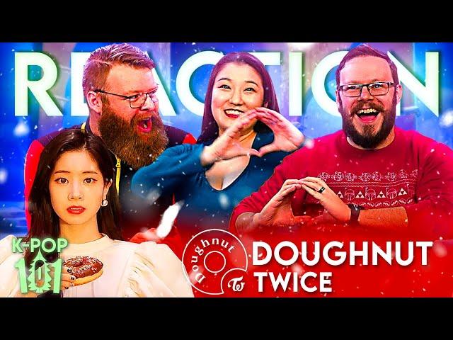 TWICE - Doughnut REACTION!! | CHRISTMAS 101