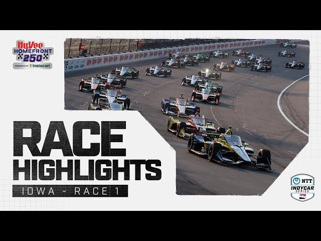 Race Highlights | 2024 Hy-Vee Homefront 250 at Iowa Speedway | INDYCAR SERIES