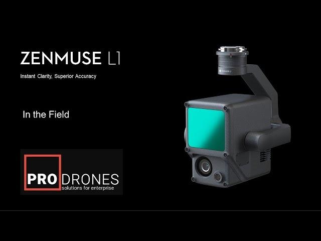 DJI Zenmuse L1 -  In the Field