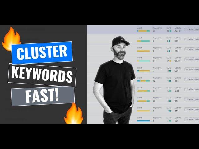 How to Create Keyword Clusters With Semrush (New Feature)