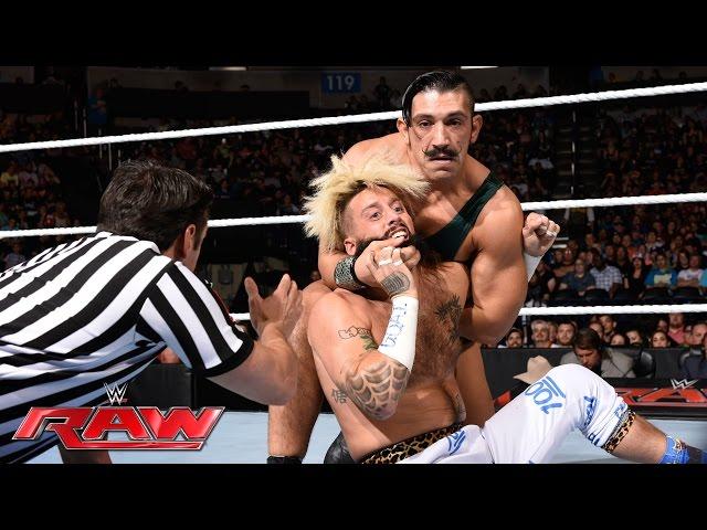 Enzo Amore & Big Cass vs. The Vaudevillains: Raw, 6. Juni 2016