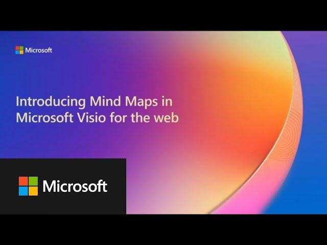 Introducing mind maps in Microsoft Visio for the web