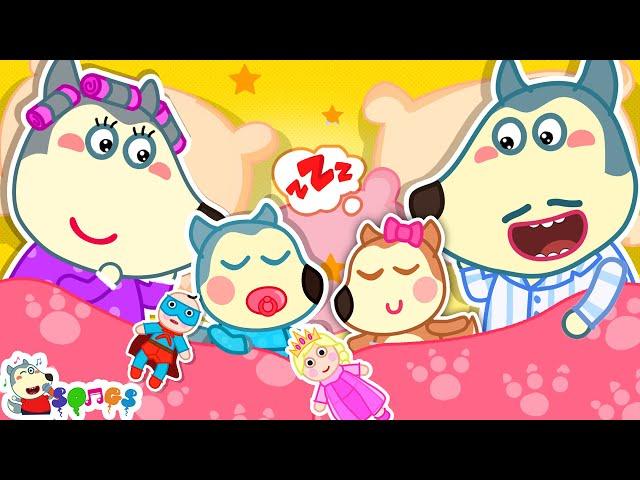 Baby Baby! Sleep Tight!  Ten in Bed Song  Wolfoo's Nursery Rhymes & Kids Songs @WolfooNurseryRhymes