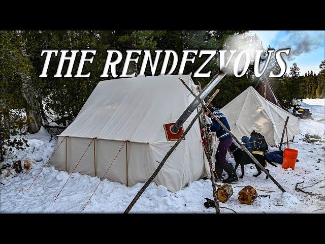 The Rendezvous: Famous YouTubers Share Outdoor Gear Reviews & Tips While Winter Camping on Lake Ice